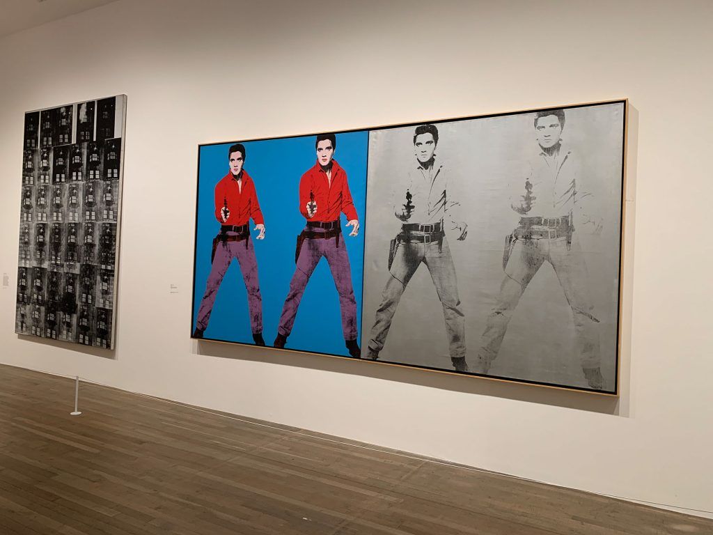 Andy Warhol, Elvis I e II, 1964. Exposição na Tate Modern.