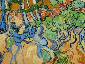 Van Gogh, Raízes de Árvores, Auvers-sur-Oise, Museu Van Gogh, Instituto Van Gogh
