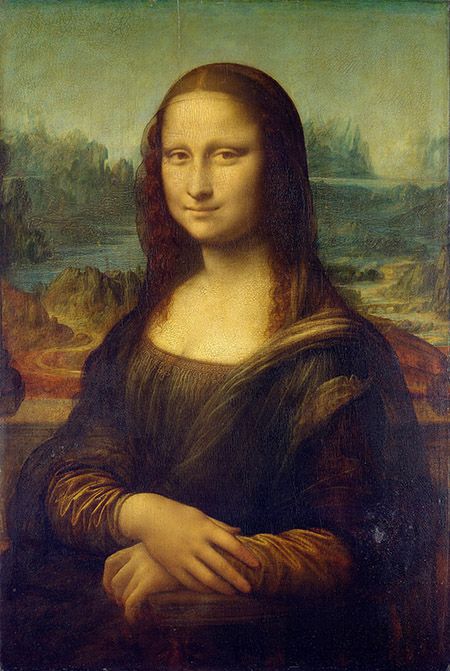 Leonardo da Vinci, Monalisa, Museu do Louvre, Paris. Monalisa, Museu do Prado, Madri.